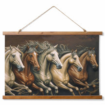 Caballos corriendo