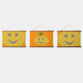 Tapiz Con Marco De Madera Calabaza