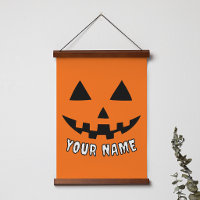 Calabaza Naranja Personalizada de Halloween con Tu