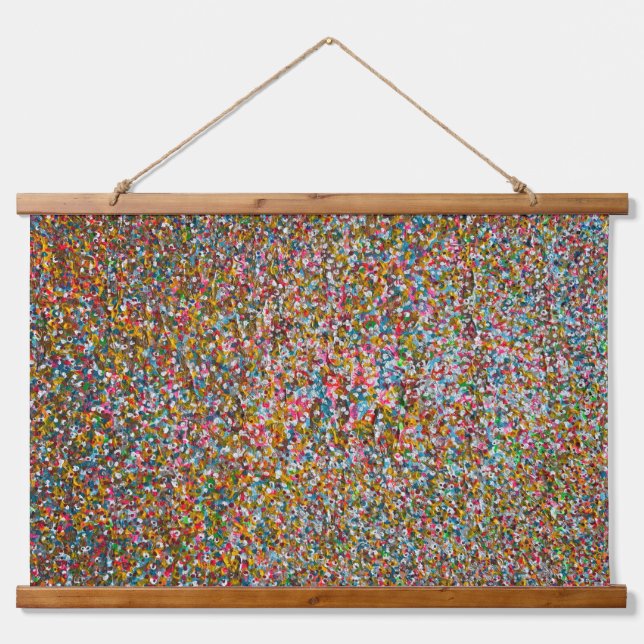 Tapiz Con Marco De Madera calcetines de sol de media noche (Anverso )