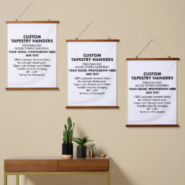 Tapiz Con Marco De Madera CAMBIOS DE TAPESTRÍA personalizados personalizados