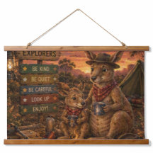Canguro y Joey Exploradores del Outback