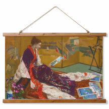 Caprice in Purple and Gold Tapestry