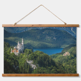 Tapiz Con Marco De Madera Castillo Neuschwanstein, Schwangau, Alemania