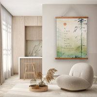 Cita Zen Motivacional Arte Asiático Madera