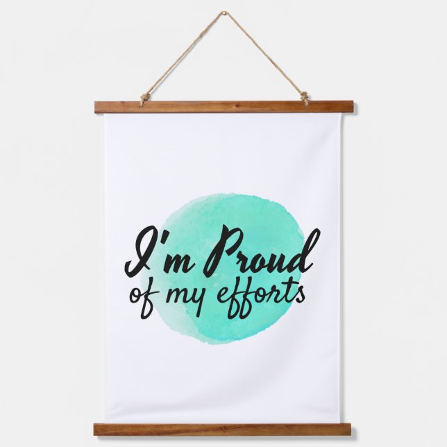 Tapiz Con Marco De Madera citas espirituales inspiradoras motivacionales (Anverso)