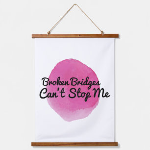 Tapiz Con Marco De Madera Citas inspiradoras para soñadores y trabajadores