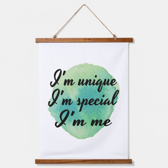 Tapiz Con Marco De Madera citas motivacionales y inspiradoras de autoamor (Anverso)