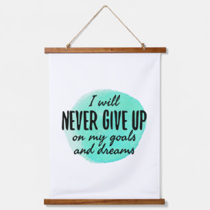 Tapiz Con Marco De Madera citas motivacionales y motivadoras