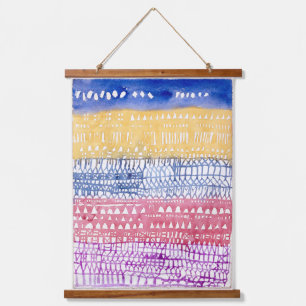 Tapiz Con Marco De Madera Ciudad vieja (1928) de Paul Klee