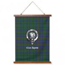Clan Agnew Tartan Escudo Personalizable