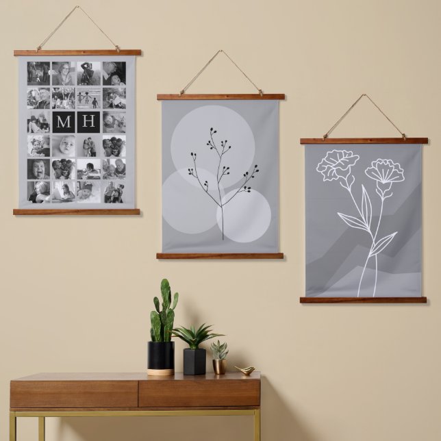 Tapiz Con Marco De Madera clase 2025, clase 2026 (Asimétrico)