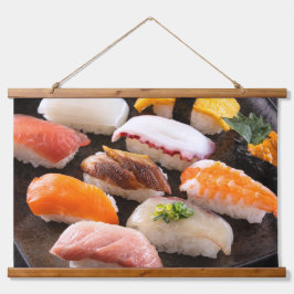 Tapiz Con Marco De Madera Classic Sushi Medley Tapestry – Art of Flavor