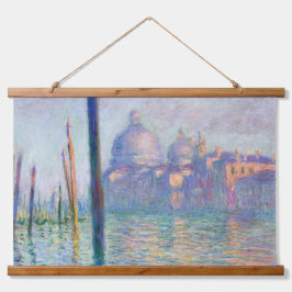 Tapiz Con Marco De Madera Claude Monet - Gran Canal, Venecia