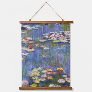 Tapiz Con Marco De Madera Claude Monet - Lilies de agua / Nympheas