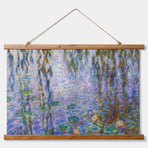 Tapiz Con Marco De Madera Claude Monet - Nenúfares
