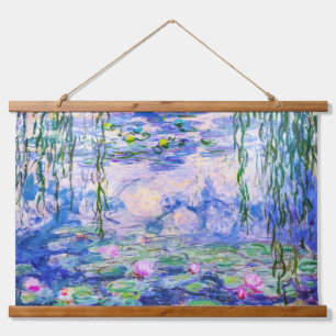 Tapiz Con Marco De Madera Claude Monet - Nenúfares / Nympheas 1919