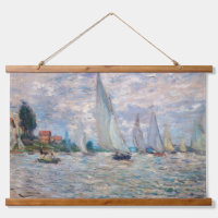 Claude Monet - Regata de barcos en Argenteuil
