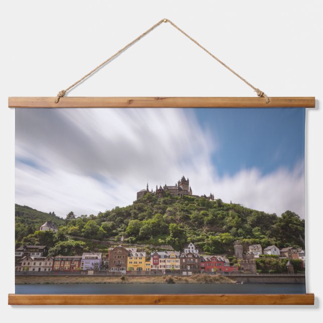 Tapiz Con Marco De Madera Cochem an der Mosel (Anverso )