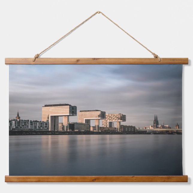 Tapiz Con Marco De Madera Cologne Germany (Anverso )