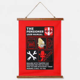 Tapiz Con Marco De Madera Cómo entender a los ancianos