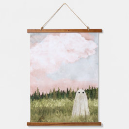 Tapiz Con Marco De Madera Cotton Candy Skies