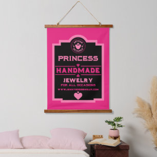 Tapiz Con Marco De Madera Creador de joyas