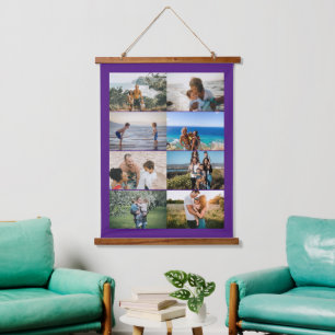 Tapiz Con Marco De Madera Crear su propia familia de Personalizados 8 cuchar