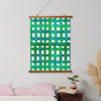 Cuadrícula de acuarela - verde