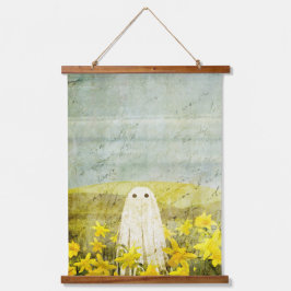 Tapiz Con Marco De Madera Daffodil Ghost