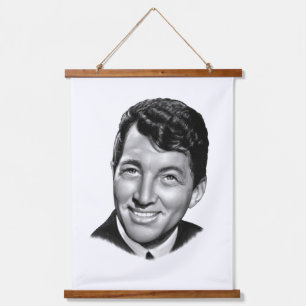 Tapiz Con Marco De Madera Dean Martin