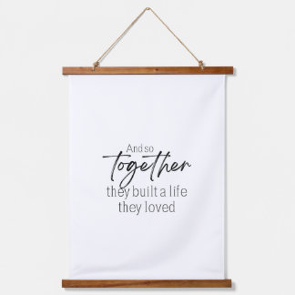 Tapiz Con Marco De Madera Decoración del hogar Suite ejecutiva