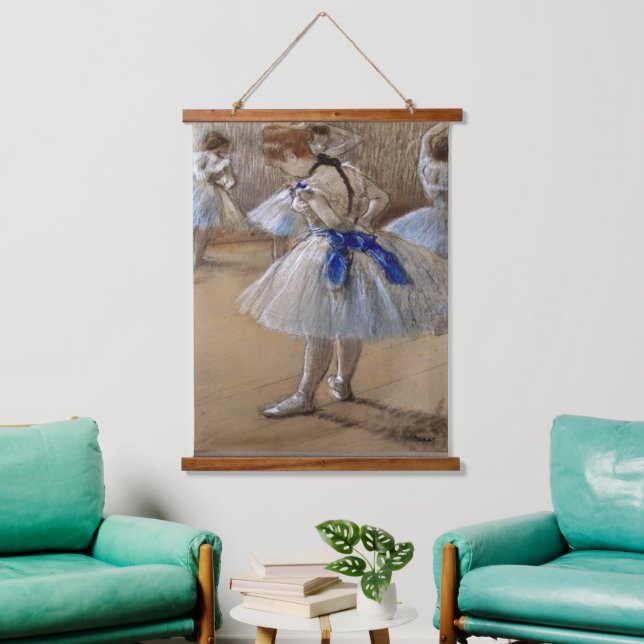 Tapiz Con Marco De Madera Degas Study of a Dancer (Sala de estar)