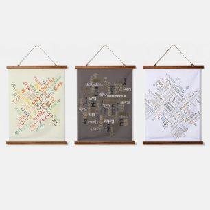 Tapiz Con Marco De Madera Desayuno