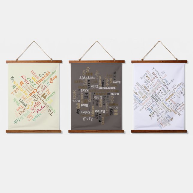 Tapiz Con Marco De Madera Desayuno (Triple)