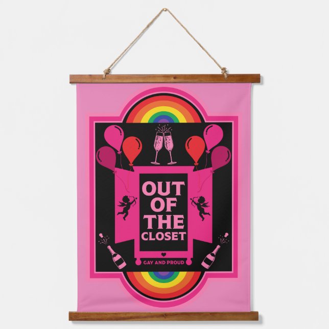 Tapiz Con Marco De Madera Día nacional de salida NCOD (Anverso)