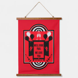 Tapiz Con Marco De Madera Día nacional de salida NCOD