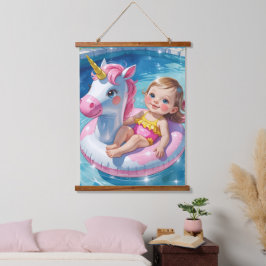 Tapiz Con Marco De Madera Días de agrupamiento