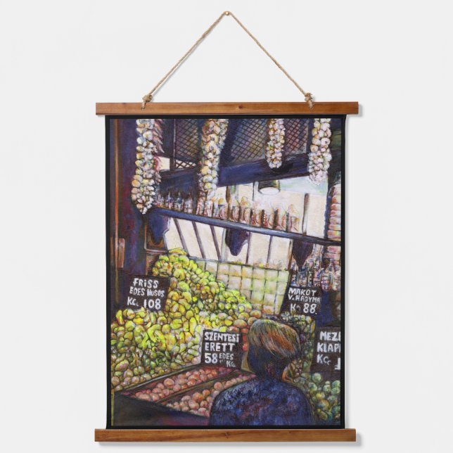 Tapiz Con Marco De Madera Dimensiones de la curiosidad (Anverso)