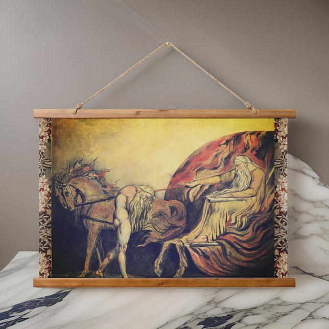 Tapiz Con Marco De Madera Dios juzga a Adán (Subido por el creador)