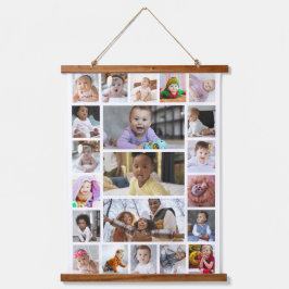 Tapiz Con Marco De Madera Diseñar su propio Collage de fotos 21