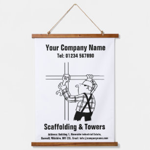 Tapiz Con Marco De Madera Diseño de Personalizado de plegado de scaffolding 