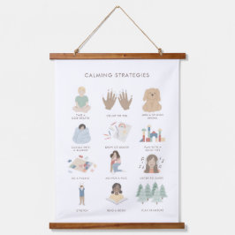 Tapiz Con Marco De Madera Diseño de salón de clases con estrategias de calde