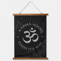Diseño espiritual de Karma Om - Colección de menta