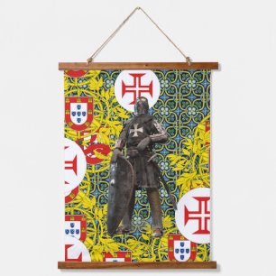 Tapiz Con Marco De Madera diseños portugueses