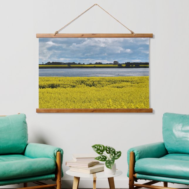 Tapiz Con Marco De Madera Dramática belleza de Streatham (Sala de estar)