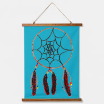 Dreamcatcher Wood Topic Tapestry