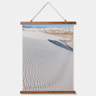 Tapiz Con Marco De Madera Dunas de arena del Parque Nacional de Sands Blanca