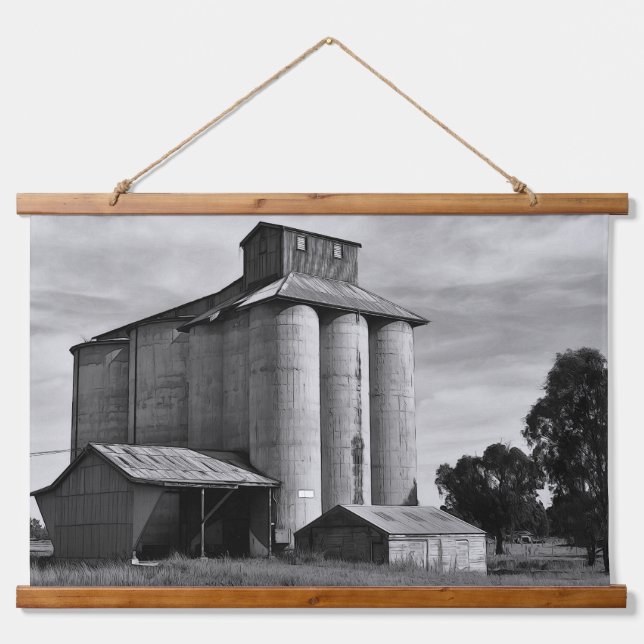 Tapiz Con Marco De Madera Echoes of the Harvest (Anverso )