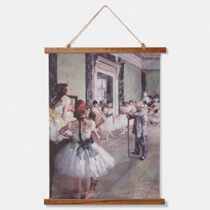 Tapiz Con Marco De Madera Edgar Degas La Clase De Baile